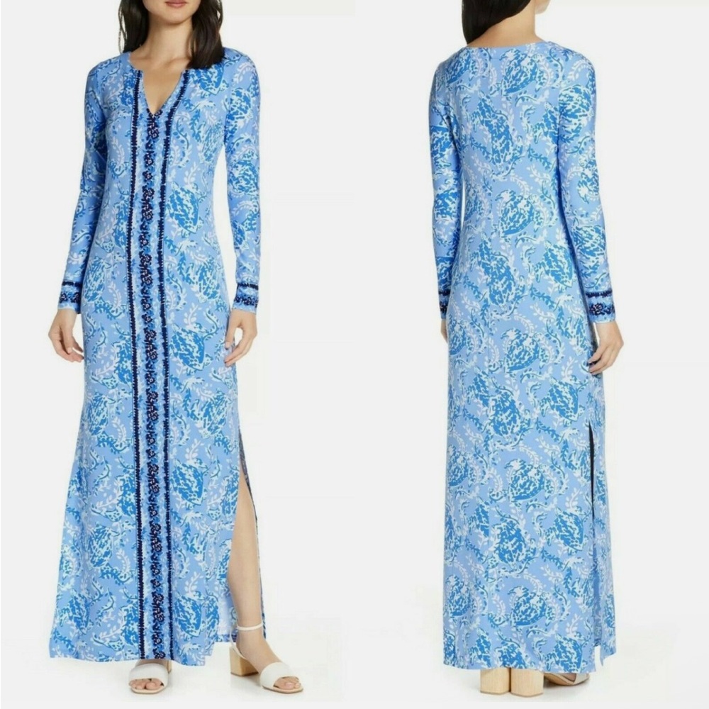 EUC Lilly Pulitzer UPF 50+ FAYE MAXI DRESS